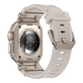 Каишка за часовник за Apple Watch 1/2/3/3/4/4/5/5/5/6/6/7/8/7/8/9/10/SE/SE/SE 2/Ultra/Ultra 2 (42/44/45/46/49 мм) - Каишка за часовник (W064) - Титаниева сребърна звездна светлина