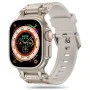 Каишка за часовник за Apple Watch 1/2/3/3/4/4/5/5/5/6/6/7/8/7/8/9/10/SE/SE/SE 2/Ultra/Ultra 2 (42/44/45/46/49 мм) - Каишка за часовник (W064) - Титаниева сребърна звездна светлина