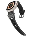 Каишка за часовник за Apple Watch 1/2/3/3/4/4/5/5/5/6/6/7/8/7/8/9/10/SE/SE/SE 2/Ultra/Ultra 2 (42/44/45/46/49 мм) - Каишка за часовник (W064) - Титаниево черно