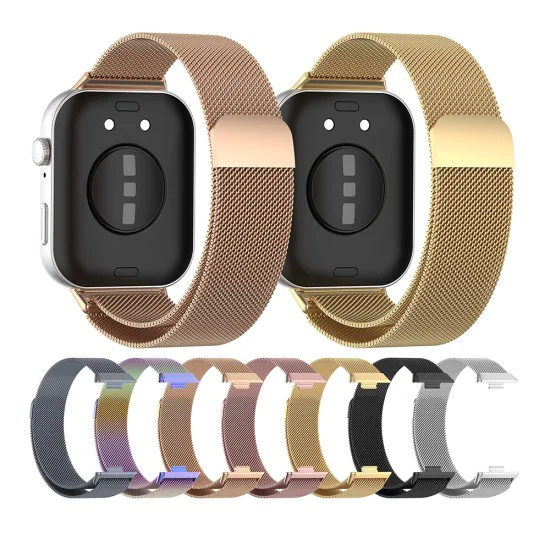 Каишка за Huawei Watch Fit 3 - Каишка за часовник (W009) - Розово злато