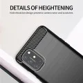 Калъф за OnePlus 9 - Carbon Silicone - Черен