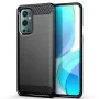 Калъф за OnePlus 9 Pro - Carbon Silicone - Черен