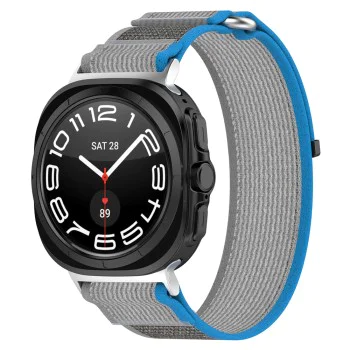 Каишка за Samsung Galaxy Watch Ultra 47mm - Каишка за часовник (W054) - Син / Сив
