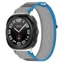Каишка за Samsung Galaxy Watch Ultra 47mm - Каишка за часовник (W054) - Син / Сив