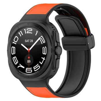Techsuit - Watchband (W056) - Samsung Galaxy Watch Ultra 47mm / Watch Ultra 2 - Orange