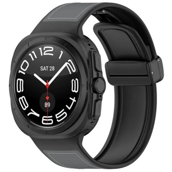 Каишка за Samsung Galaxy Watch Ultra 47mm - Каишка за часовник (W056) - Сива