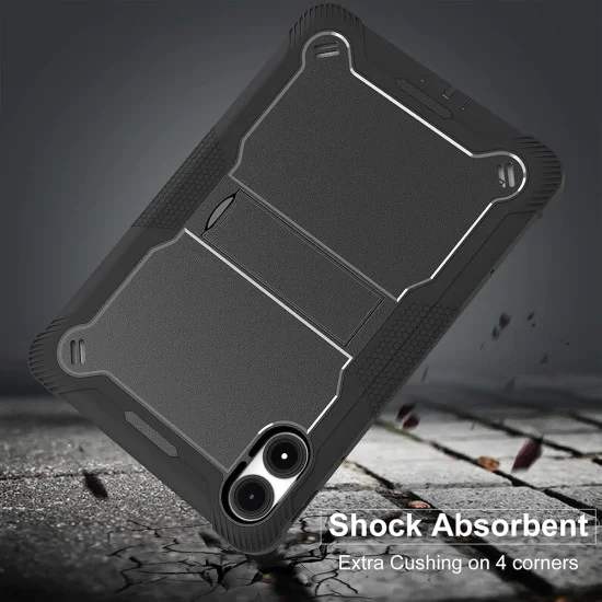 Калъф за Xiaomi Redmi Pad Pro / Poco Pad + Калъф - Rugged TabShell - Черен