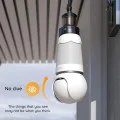 Wi-Fi камера за наблюдение с бързо откриване и известяване - Imou Ranger Bulb Cam (IPC-S6DP-5M0WEB-E27) - бяла