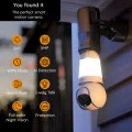 Wi-Fi камера за наблюдение с бързо откриване и известяване - Imou Ranger Bulb Cam (IPC-S6DP-5M0WEB-E27) - бяла