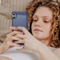 Калъф за Nothing CMF Phone 1 - въглероден силикон - син