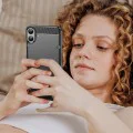 Калъф за Nothing CMF Phone 1 - въглероден силикон - черен