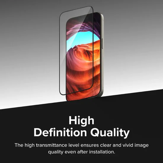 Протектор за iPhone 16 Pro (комплект от 2) - Ringke Easy Slide Tempered Glass - Clear