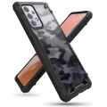Калъф за Samsung Galaxy A72 4G / A72 5G - Fusion X Design - Ringke - Camo Black
