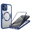 Калъф за iPhone 15 Pro + Протектор - ColorVerse 360 ​​MagSafe MagSafe Series - син