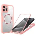 Калъф за iPhone 15 Pro + Протектор - ColorVerse 360 ​​MagSafe MagSafe Series - розов