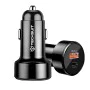 Зарядно за кола USB-A QC3.0 QC3.0 18W, Type-C PD20W, 38W - Techsuit Premium (CAPD028) - Черно