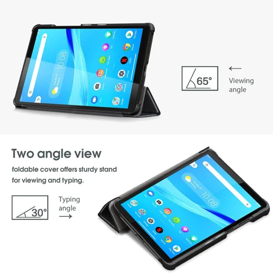 Калъф за Lenovo Tab M8 TB-8505X / Tab M8 3rd Gen - FoldPro - Черен