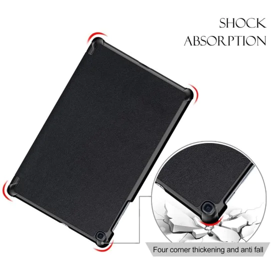Калъф за Samsung Galaxy Tab A 10.1 2019 T510/T515 - FoldPro - Черен