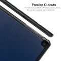 Калъф за Samsung Galaxy Tab A 10.1 2019 T510/T515 - FoldPro - син