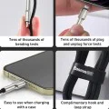 Кабел за данни USB към Lightning 2.4A 2.4A, 2m - Baseus Cafule (CALJK-B01) - черен