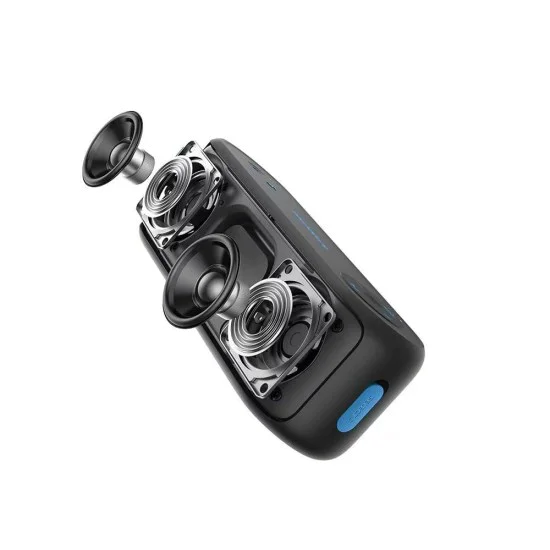 Водоустойчив преносим високоговорител IPX7, BassUp, PartyCast, 16W - Anker Soundcore Select 3 (A3172G11) - черен