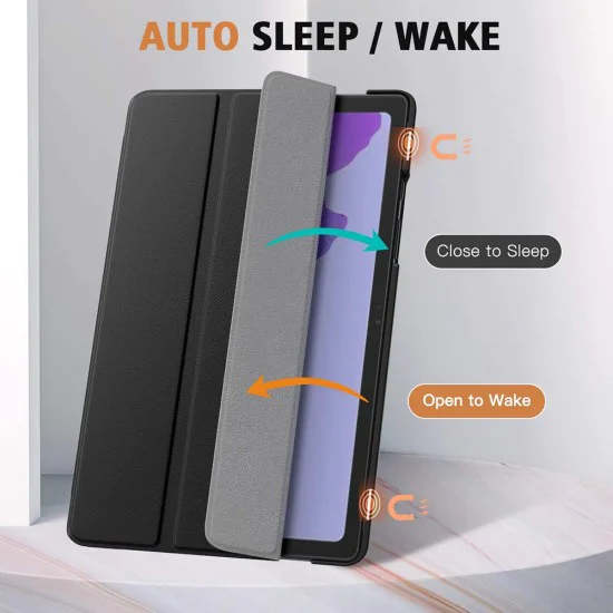 Калъф за Samsung Galaxy Tab A7 10.4 (2020/2022) - FoldPro - Черен