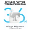 Fara Fir Bluetooth 5.3, шумопотискане, IPX5 - Anker SoundCore K20i (A3994G21) - бял