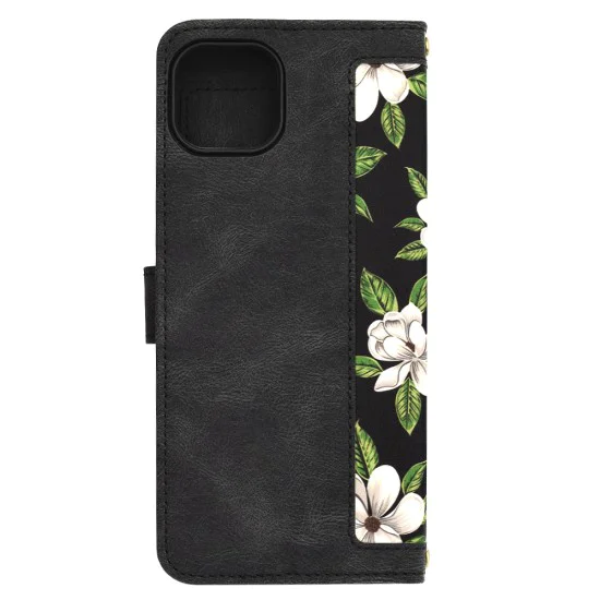 Калъф за iPhone 15 Plus - FlipCraft - Flowers of the Dawn