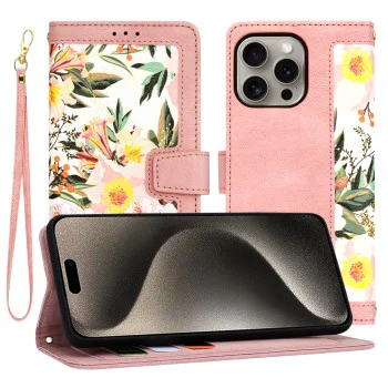 Калъф за iPhone 15 Pro Max - FlipCraft - Sweetheart Pink