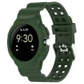 Каишка за Google Pixel Watch / Watch 2 / Watch 3 41 мм - Каишка за часовник (W065) - Зелен