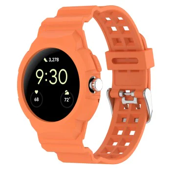 Каишка за Google Pixel Watch / Watch 2 / Watch 3 41 мм - Каишка за часовник (W065) - Оранжев