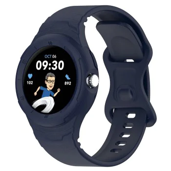Каишка за Google Pixel Watch / Watch 2 / Watch 3 41 мм - Каишка за часовник (W066) - Тъмносиньо