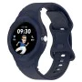 Каишка за Google Pixel Watch / Watch 2 / Watch 3 41 мм - Каишка за часовник (W066) - Тъмносиньо