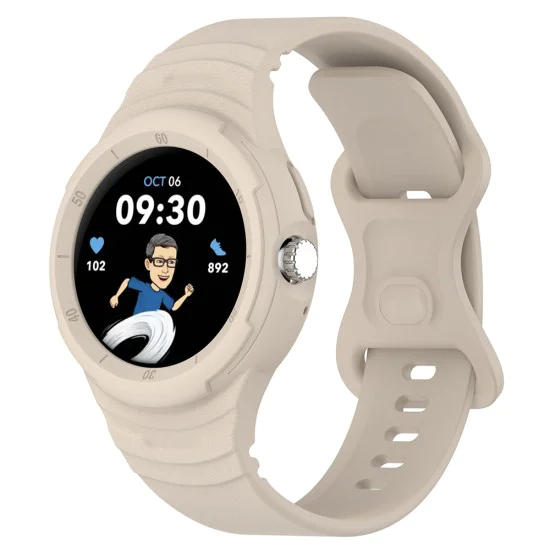 Каишка за Google Pixel Watch / Watch 2 / Watch 3 41 мм - Каишка за часовник (W066) - Бежов