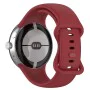 Каишка за Google Pixel Watch 3 45 мм - Каишка за часовник (W031) - Бордо