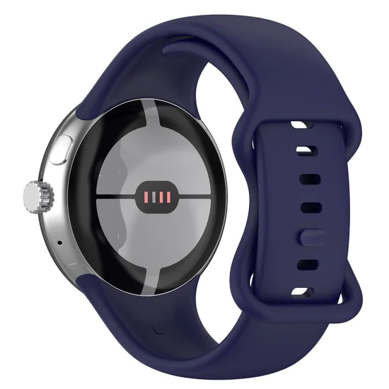 Каишка за Google Pixel Watch / Watch 2 / Watch 3 41 мм - Каишка за часовник (W031) - Тъмносин