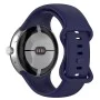 Каишка за Google Pixel Watch / Watch 2 / Watch 3 41 мм - Каишка за часовник (W031) - Тъмносин