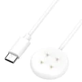 Зарядно за Google Pixel Watch 3 (41mm, 45mm) / 2 / Fitbit Ace LTE, Type-C - (THC5) - Бяло