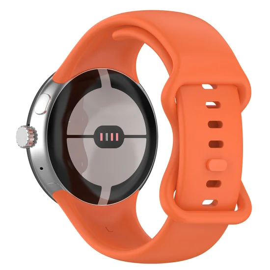 Каишка за Google Pixel Watch / Watch 2 / Watch 3 41 мм - Каишка за часовник (W031) - Оранжев