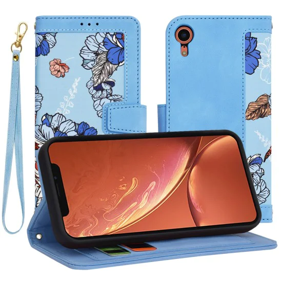 Калъф за iPhone XR - FlipCraft - Vibrant Blue