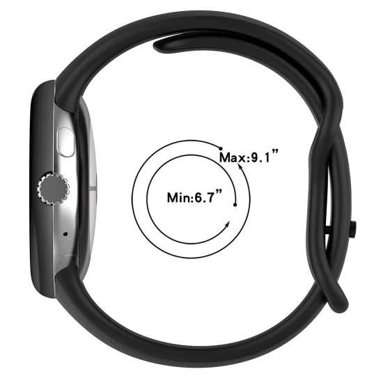 Каишка за Google Pixel Watch / Watch 2 / Watch 3 41 mm - Каишка за часовник (W031) - Светло розово