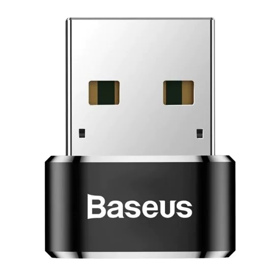OTG Type-C към USB адаптер - Baseus (CAAOTG-01) - черен