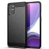Калъф за OnePlus 8T - Carbon Silicone - Черен