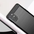 Калъф за OnePlus 8T - Carbon Silicone - Черен