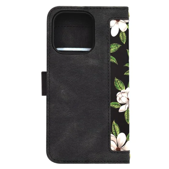 Калъф за iPhone 15 Pro - FlipCraft - Flowers of the Dawn