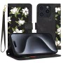 Калъф за iPhone 15 Pro - FlipCraft - Flowers of the Dawn
