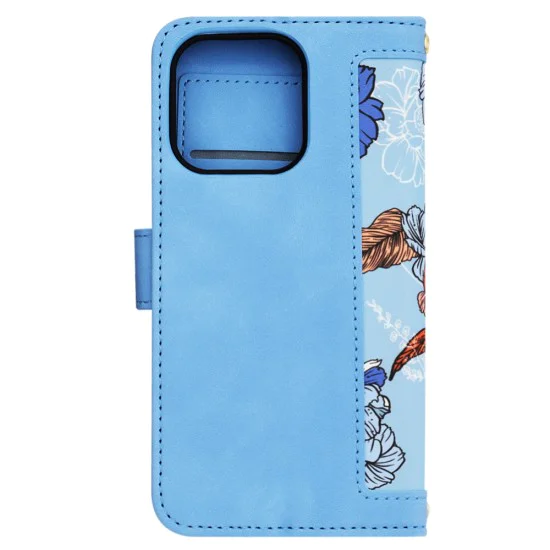 Калъф за iPhone 15 Pro - FlipCraft - Vibrant Blue