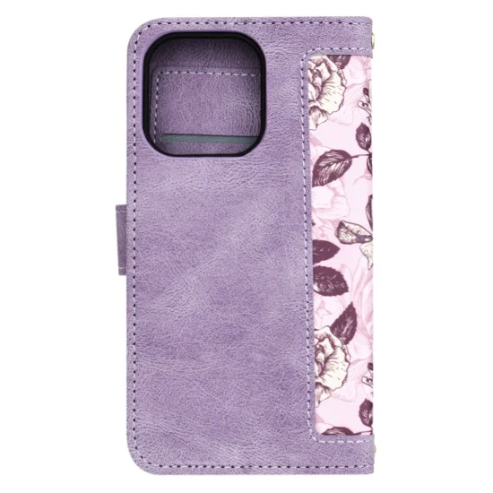 Калъф за iPhone 15 Pro - FlipCraft - Mysterious Purple