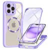 Калъф за iPhone 14 Pro + калъф - ColorVerse 360 ​​MagSafe MagSafe Series - лилав