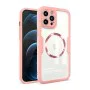 Калъф за iPhone 12 Pro Max + Протектор - ColorVerse 360 ​​MagSafe MagSafe Series - розов